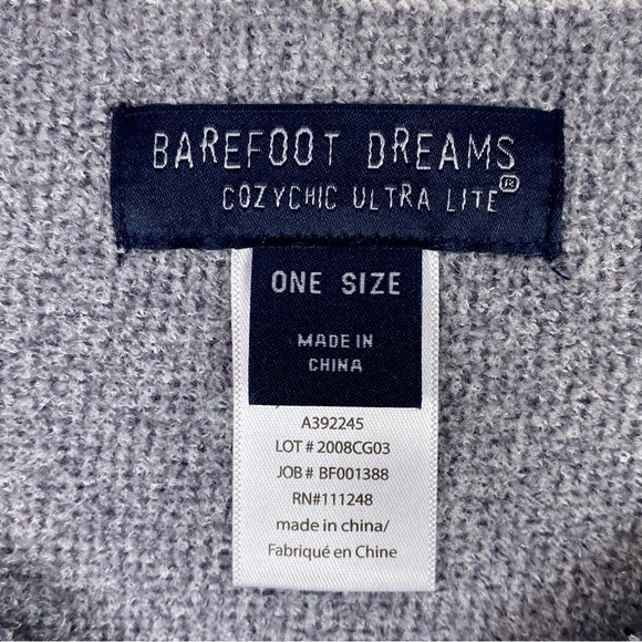 Barefoot Dreams Cozy Ocean Breeze Chic Ultra light super soft cape poncho OS - Picture 11 of 11